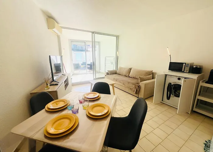 Apartmán Rose Des Sables - A 30m - Clim - Palavas-laconciergeriebynina